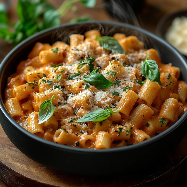Quick Creamy Tomato Pasta