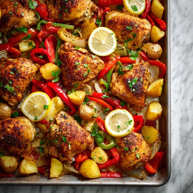 Greek Sheet-Pan Chicken